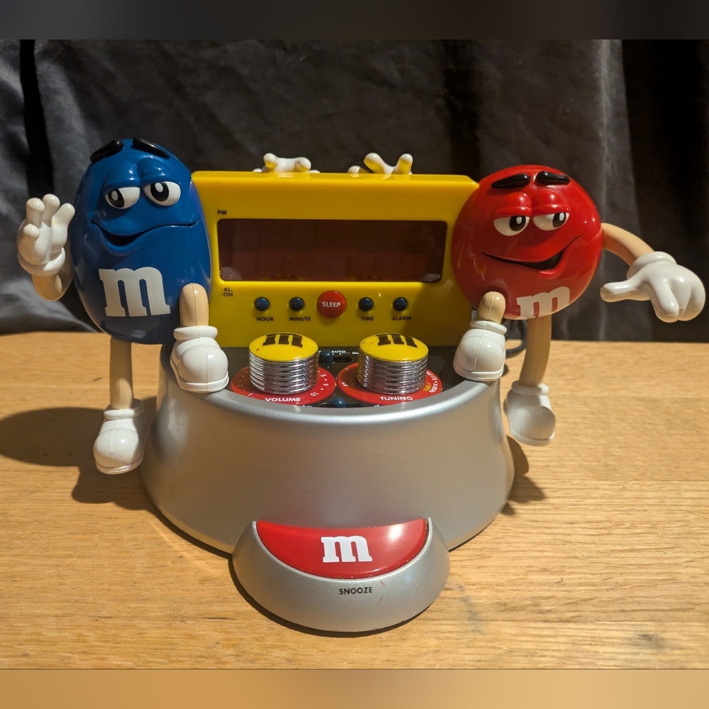 M&M's Character Alarm Clock
